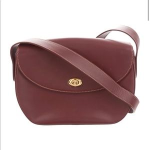 Cartier Leather Must De Cartier Saddle Bag